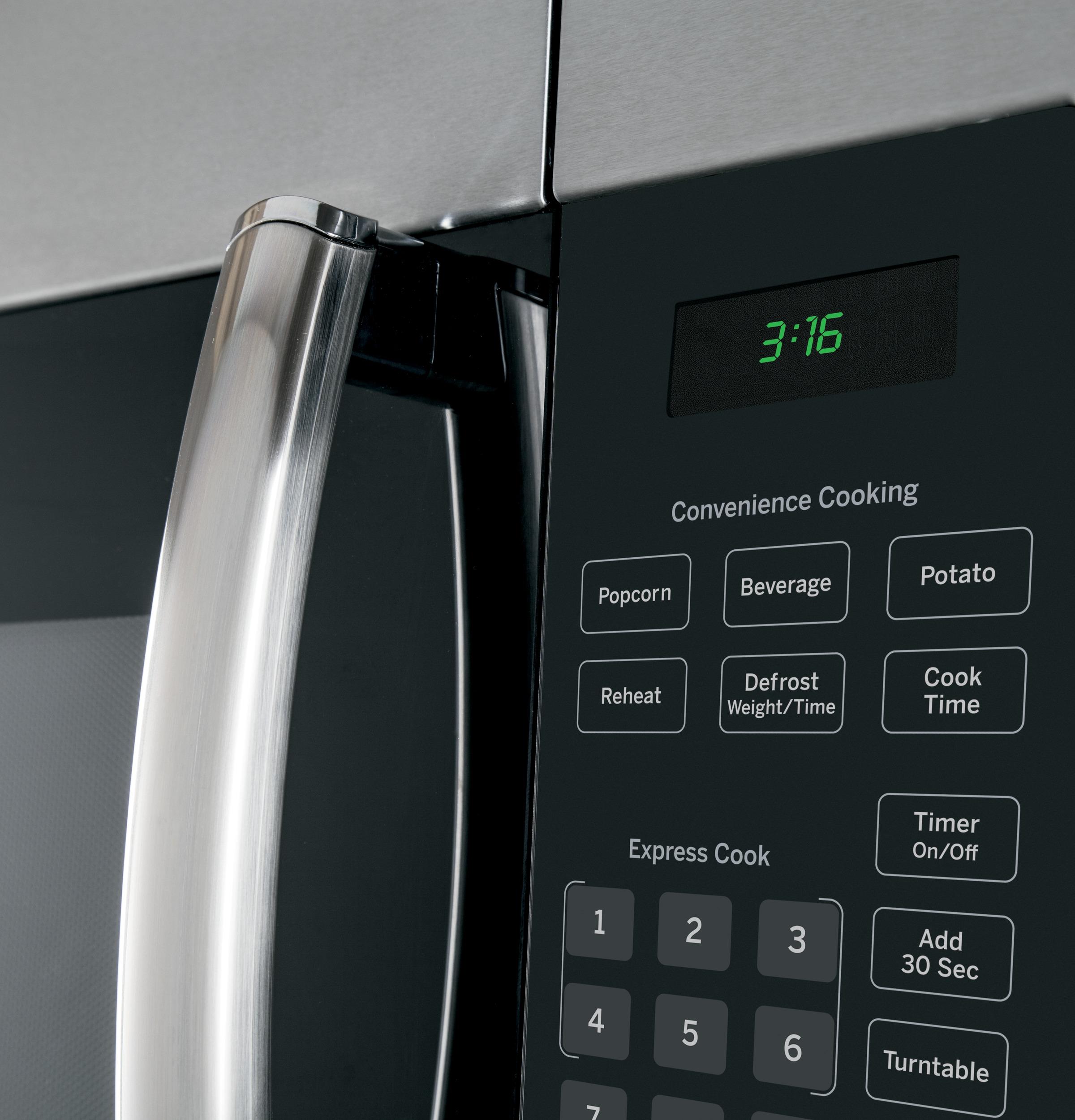 GE Appliances JVM3160RFSS 1.6 Cu. Ft. OvertheRange Microwave Oven